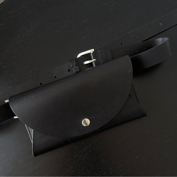 COS Black Belt Bag - Picture 1 of 5